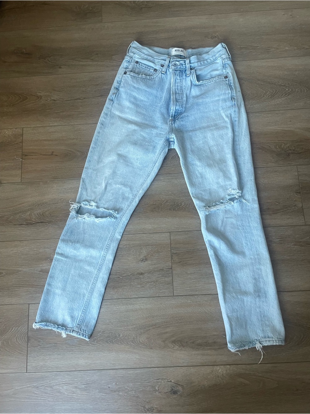 AGOLDE Riley cropped jeans size 26